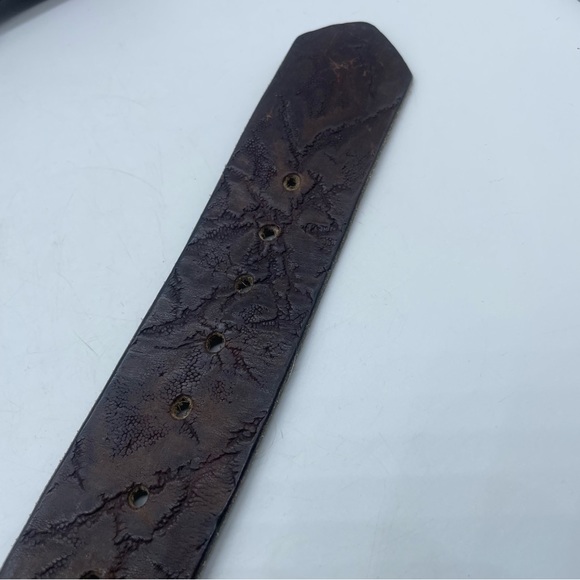 Vintage Anheuser Busch Leather Belt - Picture 2 of 4
